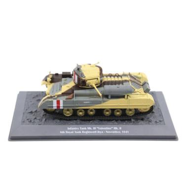 Imagem de Miniatura Tanque Guerra MK.III Valentine 8TH Libya 1941 1/43