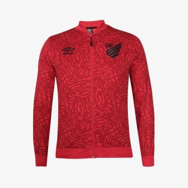 Imagem de Jaqueta Athletico Paranaense Hino 2024 Umbro Masculino - Vermelho, GG