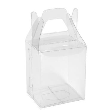 Imagem de Caixas de Acetato Maletinha 6x5x5 cm para Lembrancinhas e Doces (kit com 25/50/75/100) (25)