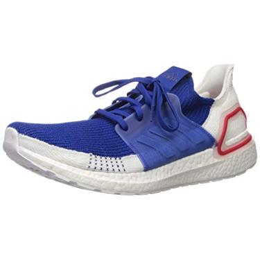 Imagem de adidas - Tênis masculino Ultraboost 19, White/White/Grey, 11