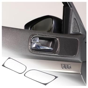 Imagem de Aotumcer Compatível com Infiniti G35 2007 2008 / Infiniti G25 2011 2012 / Infiniti G37 2009-2013 Moldura interna da maçaneta da porta