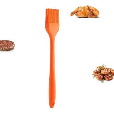 Imagem de Pincéis de silicone para regar, escova de cozinha resistente ao calor para molho de manteiga com óleo, escova de alimentos para churrasco, churrasco, cozinha, assar, cozinhar