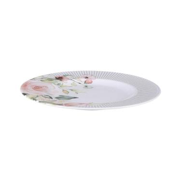 Imagem de Prato Raso Tramontina Ornatta Em Porcelana Decorada 28 Cm