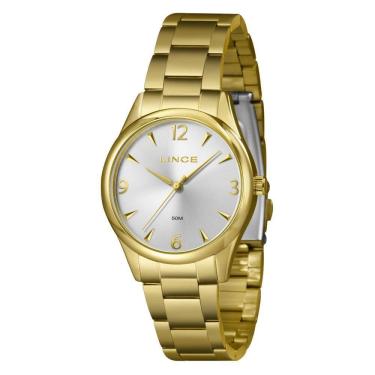 Imagem de Relógio Lince Feminino 36mm Dourado Lrgj169l36