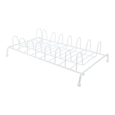 Imagem de UTHCLO Escorredor de louça, suporte de ralo de pratos, utensílios de cozinha, organizador de pauzinhos, armazenamento econômico, para pratos e tigelas, design para uso doméstico e em restaurantes