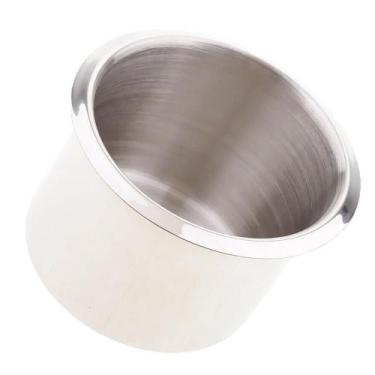 Imagem de Porta Copo E Garrafa De Embutir Raso Em Aço Inox Compacto - Marine Tow