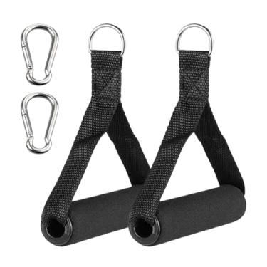 Imagem de Alças de exercícios de ginástica, alças de treino manual - equipamento de academia de aderência forte, alças resistentes para exercícios de pilates, ioga