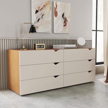 Imagem de Cômoda 6 Gavetas Porto Politorno Móveis