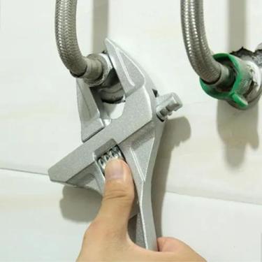 Imagem de Chave Inglesa Boca Ajustável 68mm Cano Pia Torneira Profissional - PEN