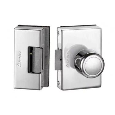 Imagem de Fechadura Elétrica Porta De Vidro 2 Folhas Fv35Icr Amelco
