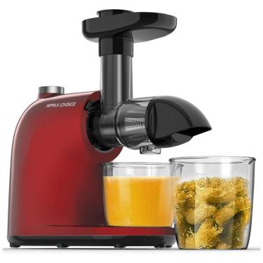 Imagem de Centrífuga de Frutas, 2 Velocidades, Aço Inoxidável, 150W, 110v, MAMAS CHOICE, Vermelho