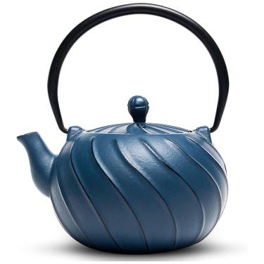 Imagem de Chaleira de Chá 900mL, Aço Inoxidável, TOPTIER 8541905036, Azul