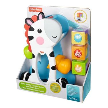 Imagem de Brinquedo Educativo Fisher Price Zebra Blocos Surpresa Cgn63