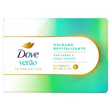Imagem de Sabonete Dove Cuidado Revitalizante Chá Verde e Lírio Fresco 90g