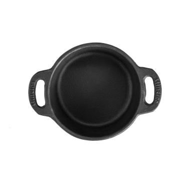 Imagem de Caçarola Mineirinha Alça de Ferro Preta Panela Mineira 10cm