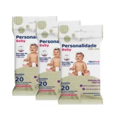 Imagem de Toalha Umedecida Personalidade Pocket, 3pacotes