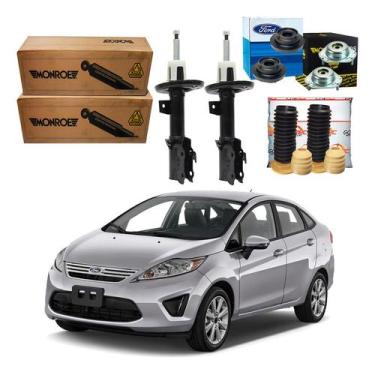 Imagem de Kit Amortecedor Dianteiro New Fiesta Sedan Mexicano 1.6 2011 A 2013 - 