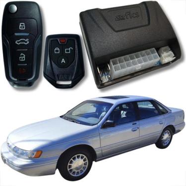 Imagem de Alarme automotivo linha ford com chave canivete e bloqueador veicular 