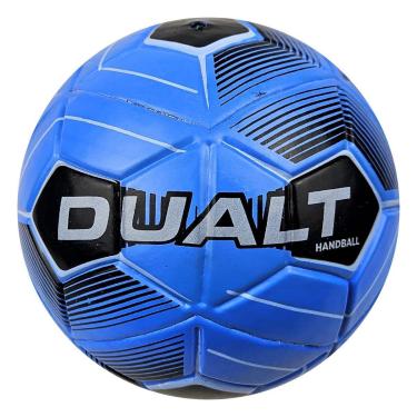 Imagem de Bola Handebol H2 Dualt Pro Feminino Azul Original Resistente-Feminino