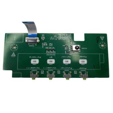 Imagem de Placa Botão Teclado EBR83426001 Soundbar LG SJ3.DEUSLLB