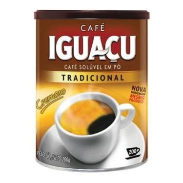 Imagem de Café Iguaçu Tradicional Solúvel Em Pó Lata 200g
