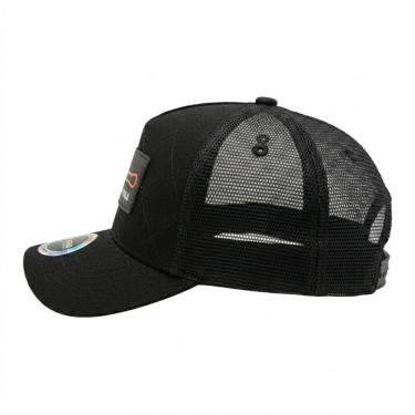 Imagem de Boné Country Trucker Chora Viola Agro Farm Fazenda Aba Curva Preto com Tela Respirável Snapback