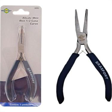 Imagem de Alicate Mini Brasfort Bico Meia Cana Curvo - 8995