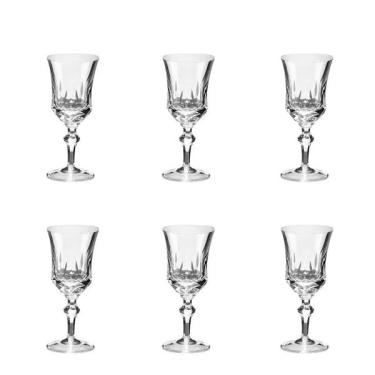 Imagem de Jogo de taças licor em cristal Strauss Clássicos 119.055 6 peças 80ml