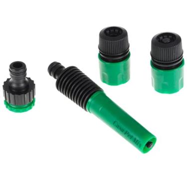 Imagem de Kit Para Bico De Mangueira Esguicho De Alta Pressão Jardim