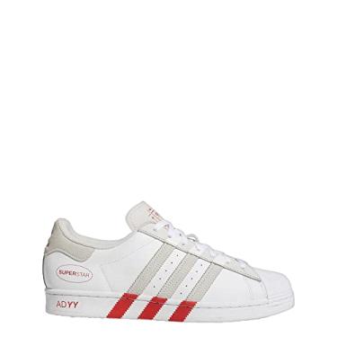 Imagem de adidas Superstar Shoes Men's, White, Size 6