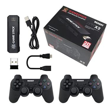 Imagem de GD10 Video Game Stick embutido 15000 jogos 32G 2.4G Controlador Sem Fio HD Console de Videogame Retrô 4k HD Console de Videogame
