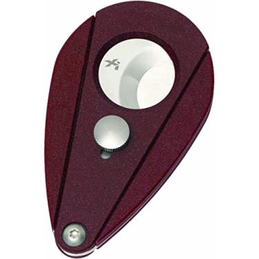 Imagem de Xikar Cortador de charutos Xi2, 440 lâminas de aço inoxidável com classificação Rockwell C de 57, vermelho Bloodstone