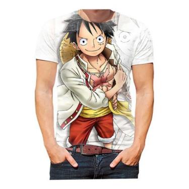 Imagem de Camisa Camiseta One Piece Desenhos Série Mangá Anime Hd 01 - Estilo Kr