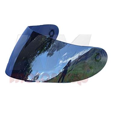 Imagem de Viseira Polivisor Cromada Compativel AGV K3 K4 / Street 8 Tratamento Anti-risco