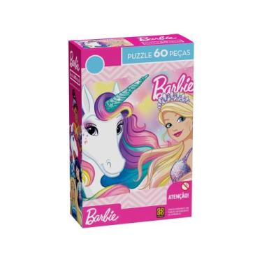 Imagem de Quebra-Cabeça 60 Peças Puzzle Infantil Barbie - Grow