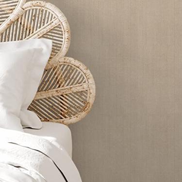 Imagem de Papel de Parede Efeito Linho Mar de Areia