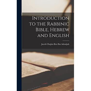 Imagem de Introduction to the Rabbinic Bible, Hebrew and English