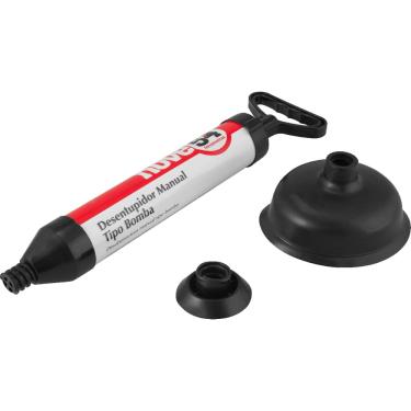 Imagem de Desentupidor Manual Tipo Bomba Sucção Para Vaso Sanitário Pia Ralo Marca NOVE54