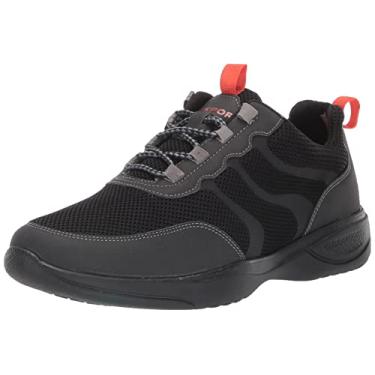 Imagem de Rockport Tênis de caminhada masculino Metro Path Ghillie, Malha preta, 9