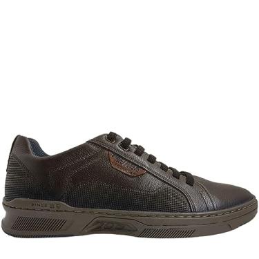 Imagem de Sapatenis Pegada Masculino 110602 Marrom Cor:Marrom;Tamanho:37