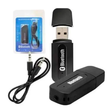 Imagem de Adaptador Bluetooth Receptor Usb P2 Audio Stereo Musica Som - XF