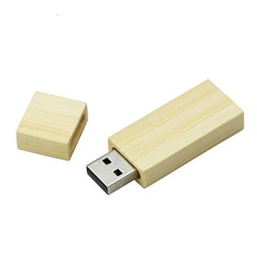 Imagem de 4 GB Madeira Retângulo 3.0 USB Flash Drive Pen Drive Armazenamento de Dados Pen Drive Pen Drive Pen Drive USB Drive USB 3.0 Pen Drive U Disco Flash Memory Flash Disk - Bambu