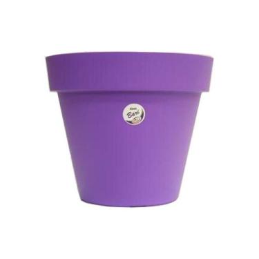 Imagem de Vaso Okla Bari Lilás para Jardim - 2,4L - FG Import