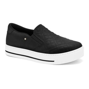 Imagem de Ramarim, Tênis Feminino Ramarim Casual Iate Slip On Preto 24-93101 Tamanho:36;Cor:Preto