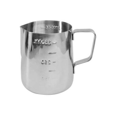Imagem de Jarra Inox Cremeira Pitcher Leiteira Barista 350ml - Top Rio