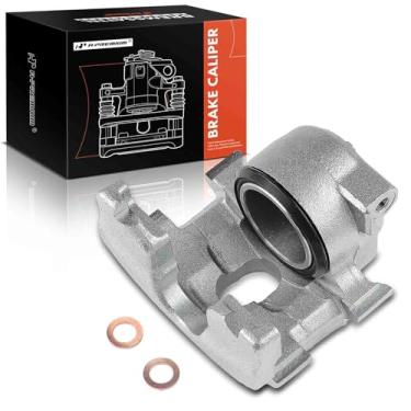 Imagem de A-Premium Conjunto de pinça de freio a disco sem suporte compatível com modelos selecionados Dodge e Plymouth - Carregador, Coronet, Road Runner, Satélite, Dardo, Duster, Scamp, Valiant - Passageiro