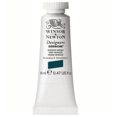 Imagem de Guache Winsor Newton Designers 14ml S3 720 Winsor Green - Winsor & New