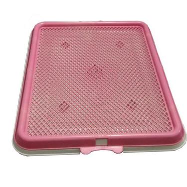 Imagem de Sanitário Canino Tapete Higiênico Cães Xixi Premium Rosa - Pet Injet