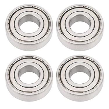 Imagem de Rolamento Em Miniatura, 10 Peças de Rolamentos DIY 17 Mm, Rolamentos de Esferas Em Miniatura de Aço Inoxidável, Substituição de Peças Mecânicas, Rolamentos de Motor de Veículos