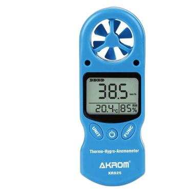 Imagem de Termo Higro Anemômetro Digital Com Certificado De Calibração
